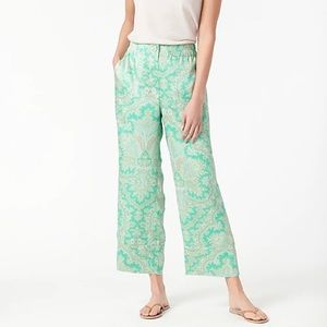 Pull-on crop pant in Ratti® pendant paisley